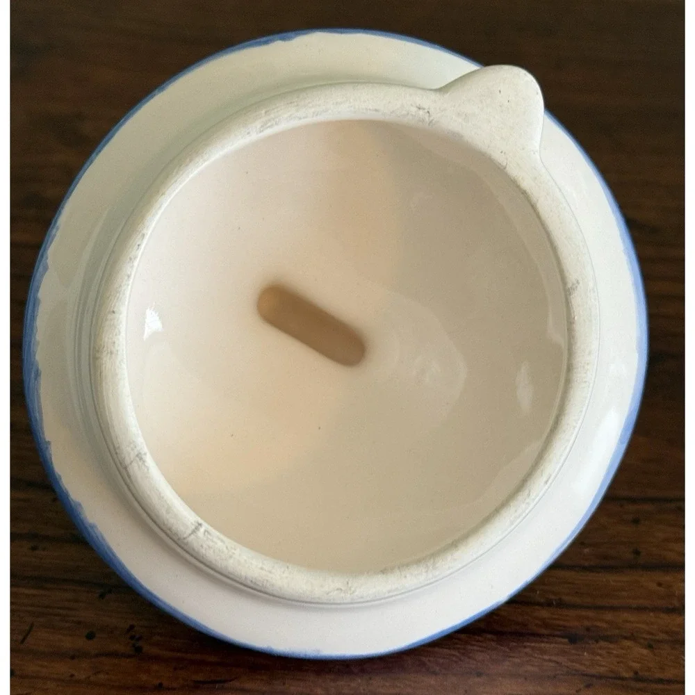Vintage Nursery Rhyme The Cow Jumped Over The Moon Ceramic Teapot